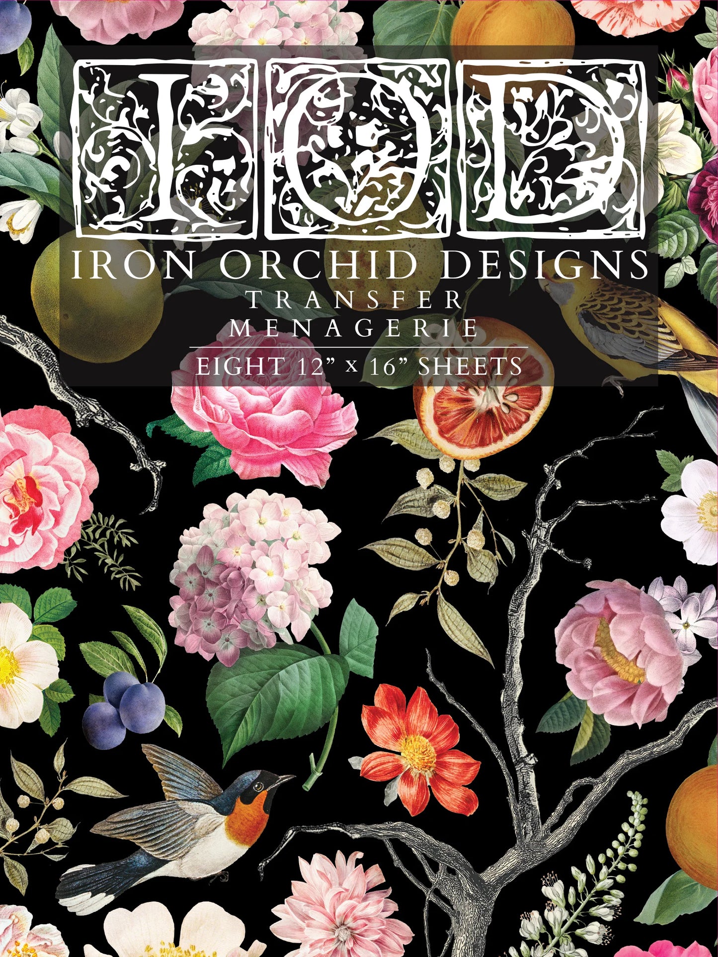 IOD Menagerie Transfer Pad