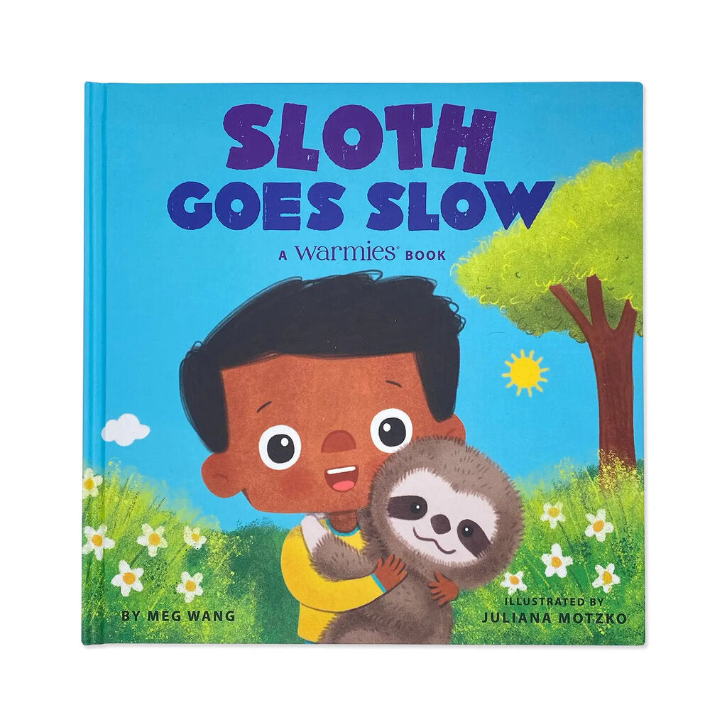 Warmies Sloth Goes Slow Book