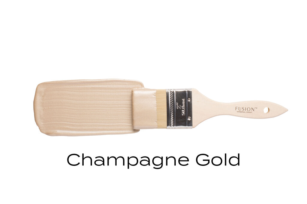 FM Champagne Gold Metallic Paint Sample