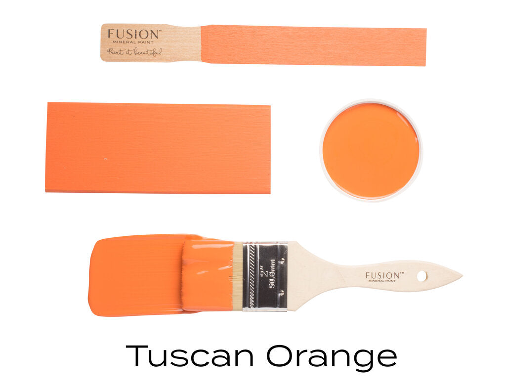FM Tuscan Orange Paint Sample