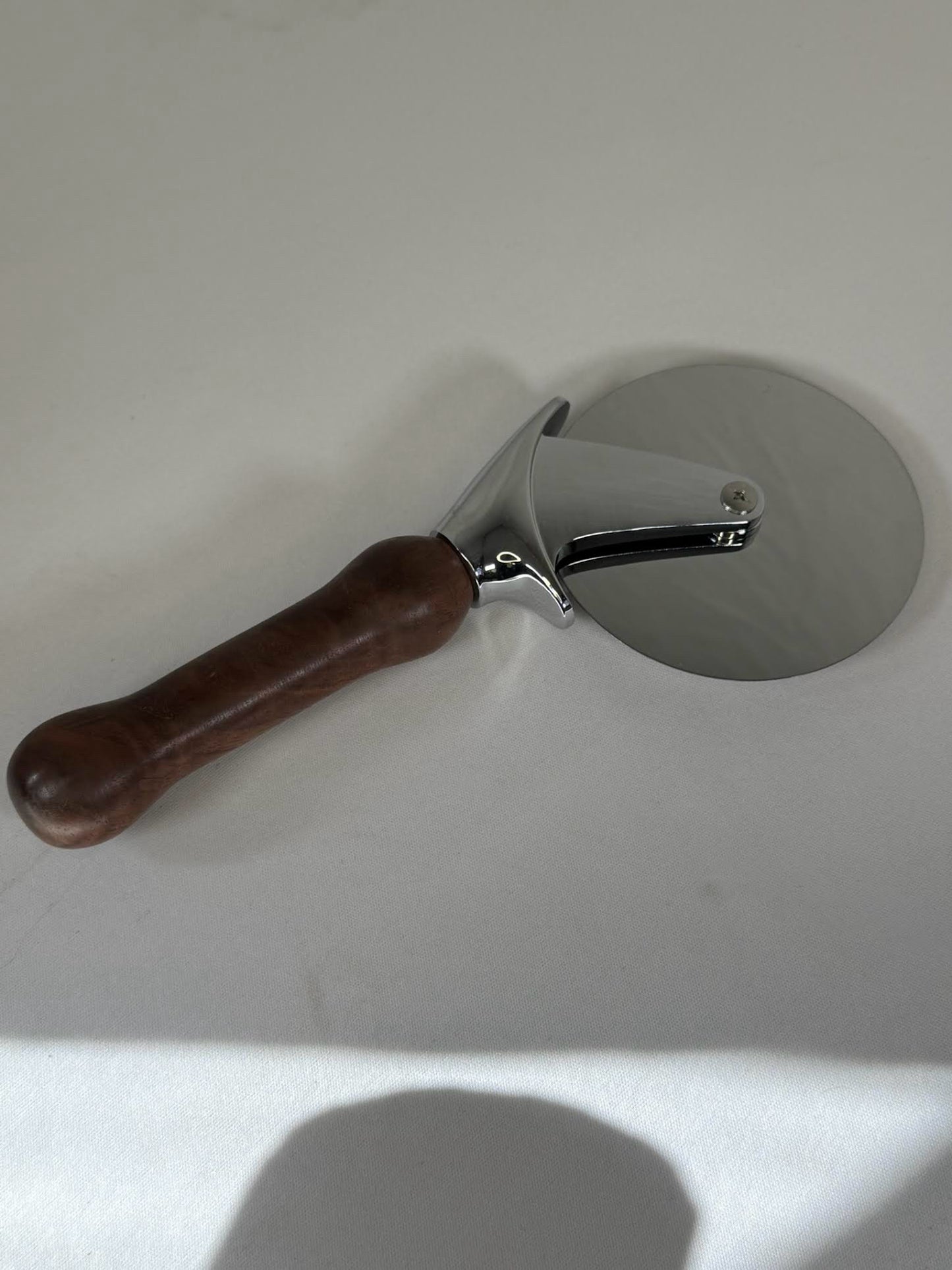 Walnut Pizza Cutter