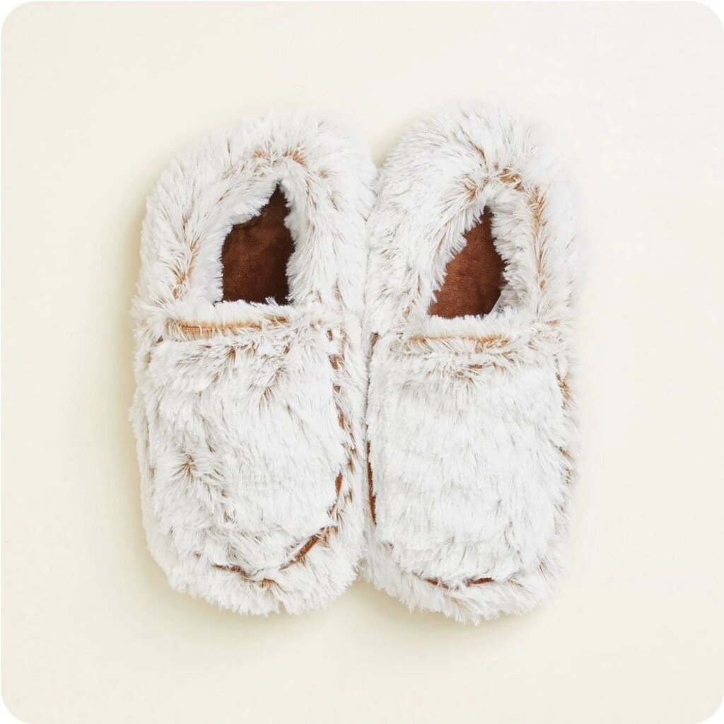 Warmies Marshmallow Brown Slippers