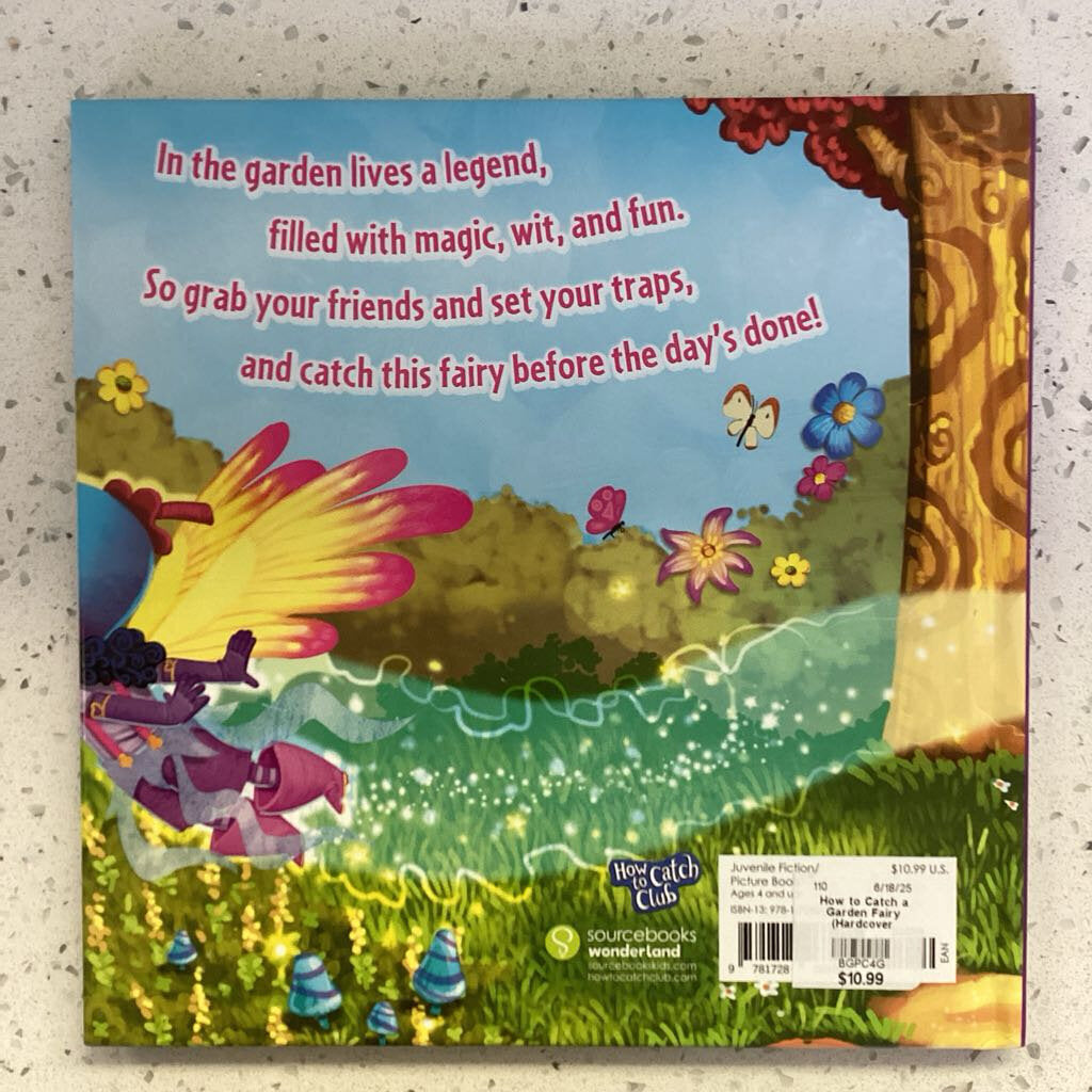 How to Catch a Garden Fairy (Hardcover Picture-book)
