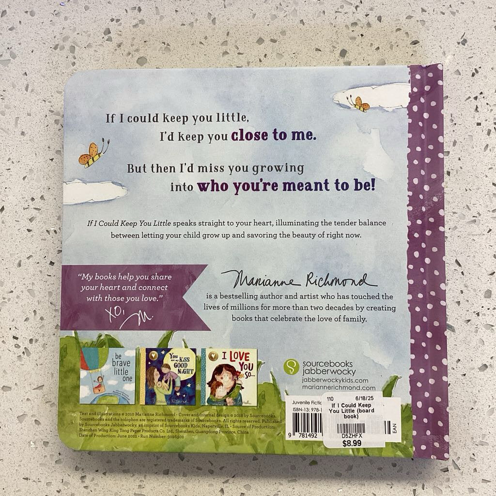 If I Could Keep You Little (board book)