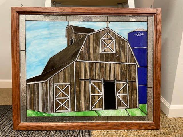 Stain glass Barn