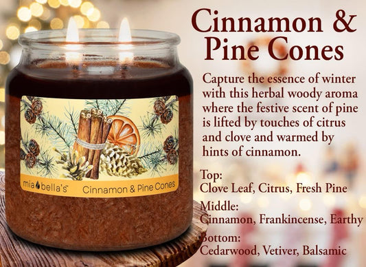 Cinnamon & Pinecones