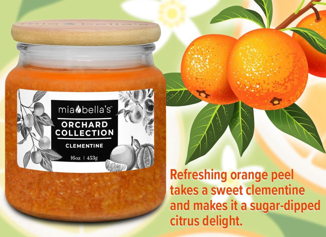 Clementine Candle