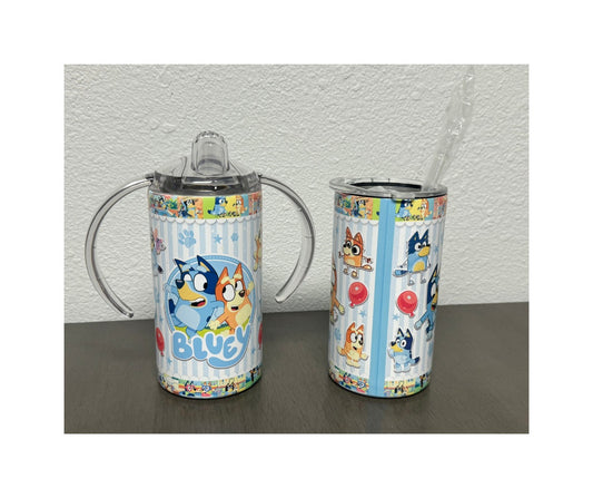 Blue Dog and Friends Blue Edition 12oz Sippy/Tumbler Lid