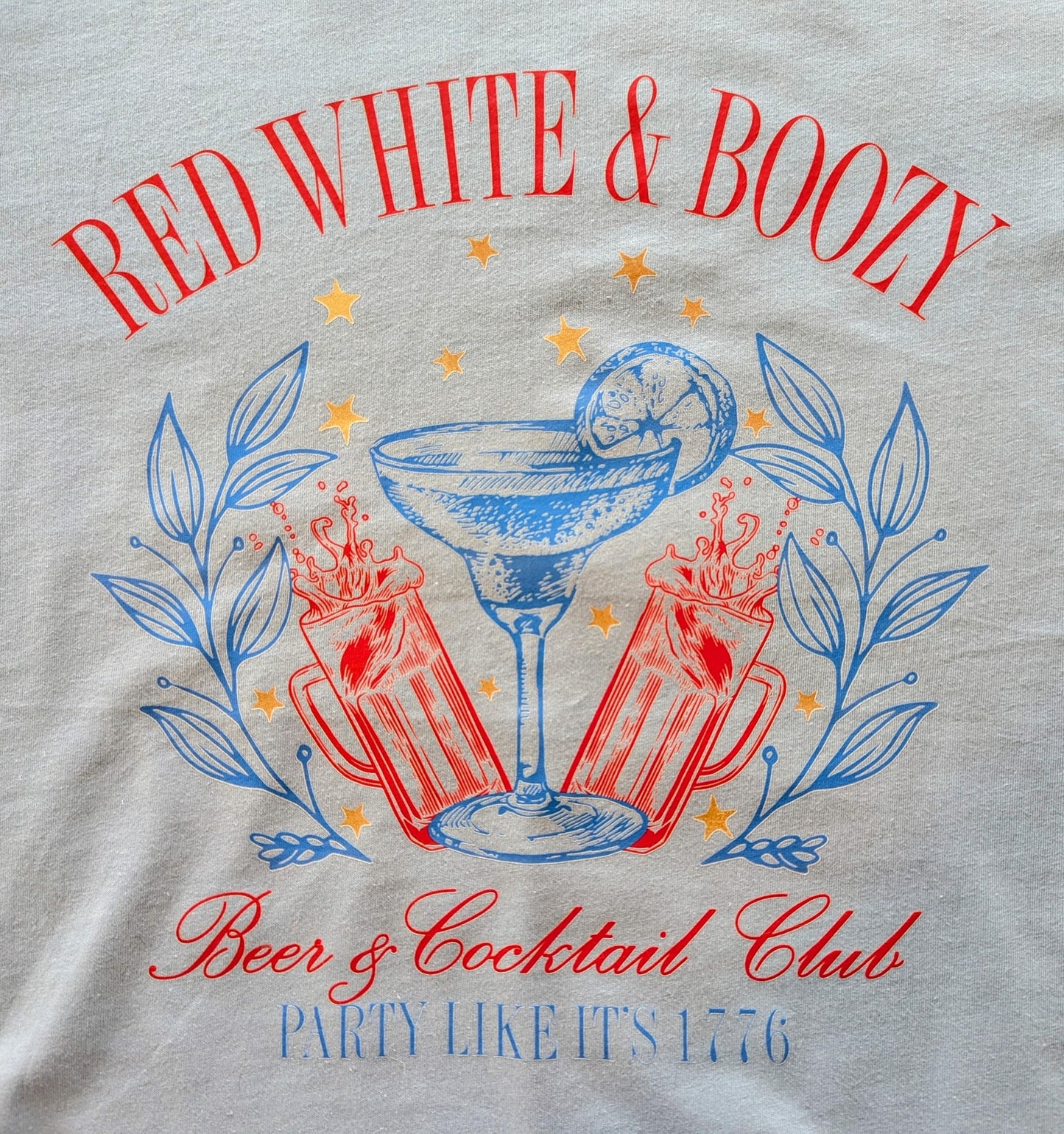 Red, White & Boozy t-shirt