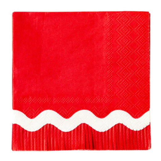 Ric Rac Fringe Napkins