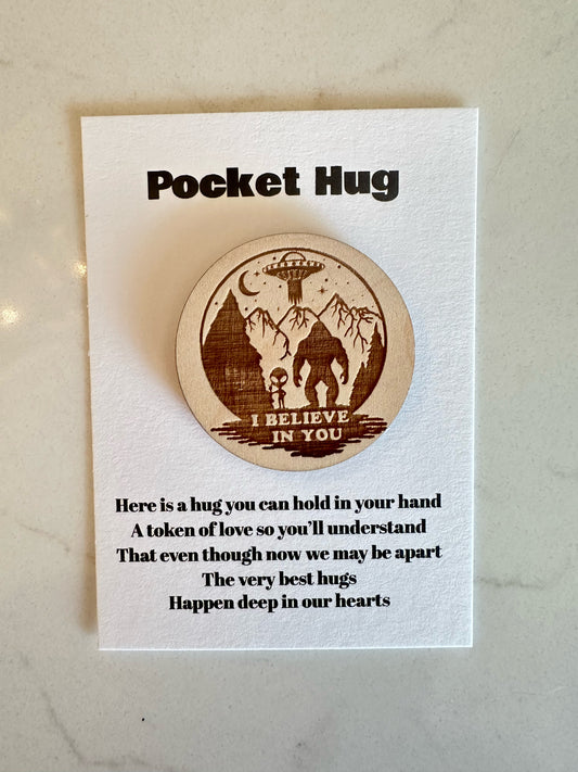 UFO pocket hug