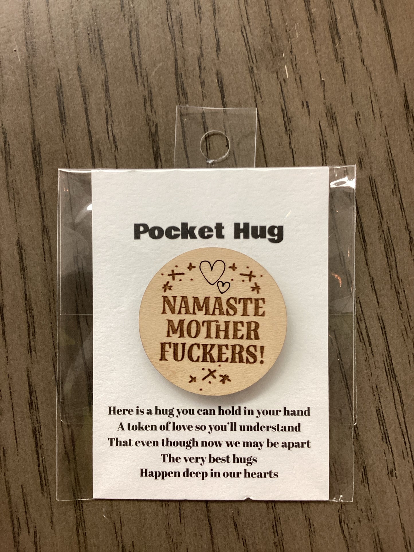 Sweary Pocket Hug