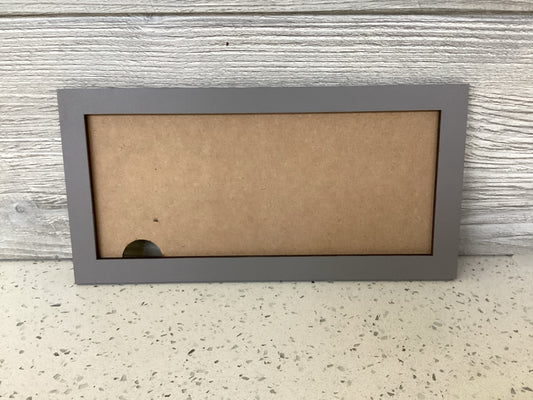 Gray Rectangular Frame