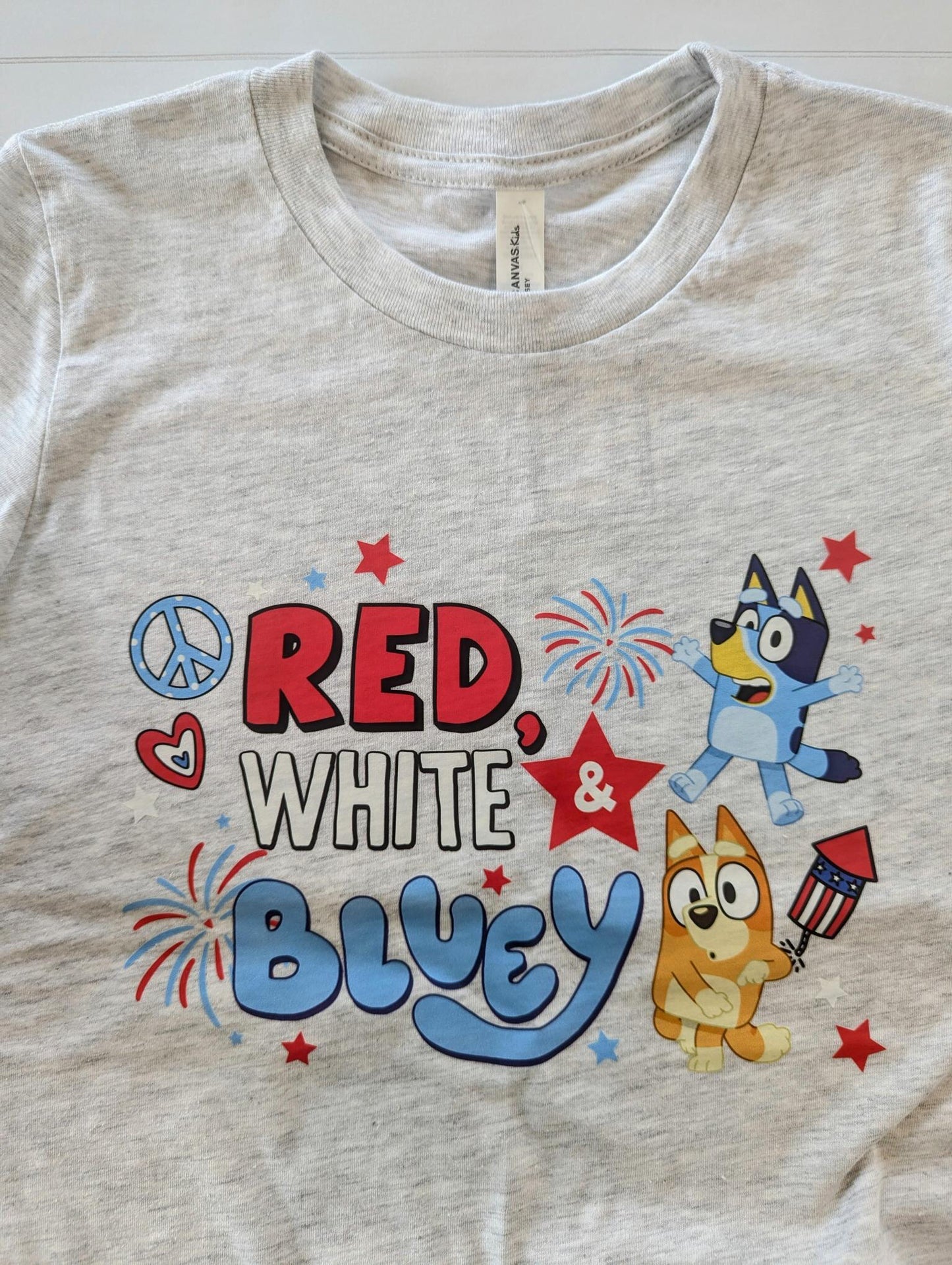 Red, White & Bluey Youth Medium