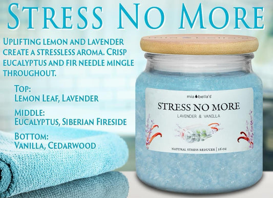 Stress No More Candle