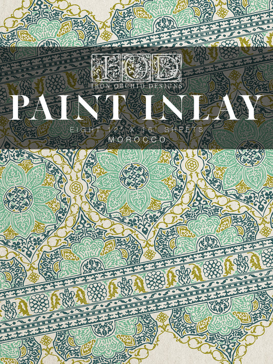 IOD Morocco Paint Inlay