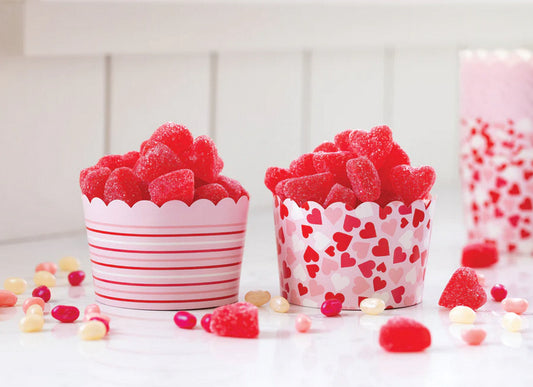 JUMBO Lots of hearts baking cup