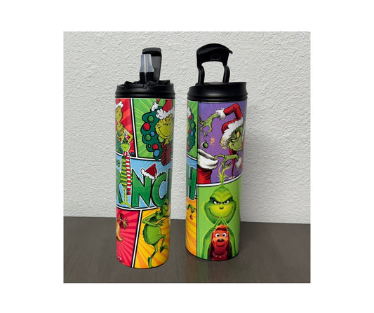 The Grinch 20 oz 2 in 1 Tumbler