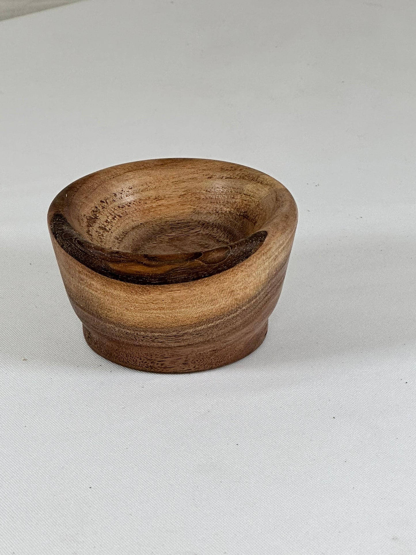 Walnut Ring Cup Hand Turned Bowl