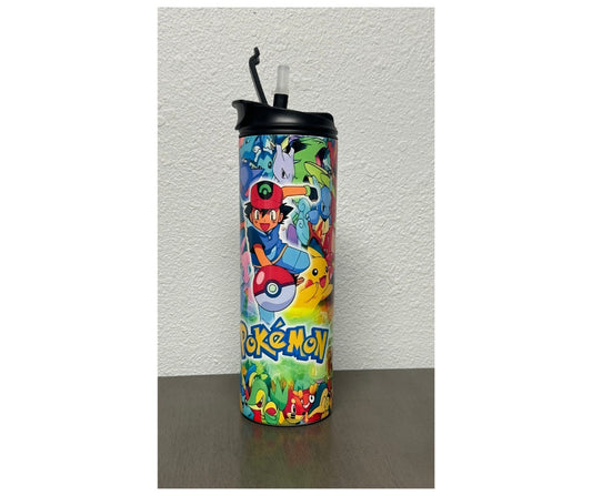 Pokemon 20oz 2 in 1 lid Tumbler