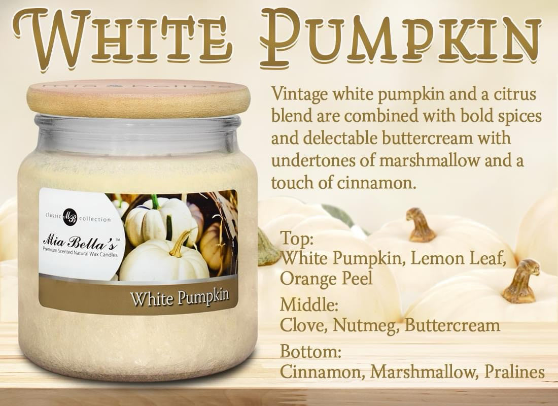 White Pumpkin Candle