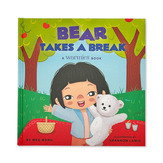 Warmies BearTakes a Break Book