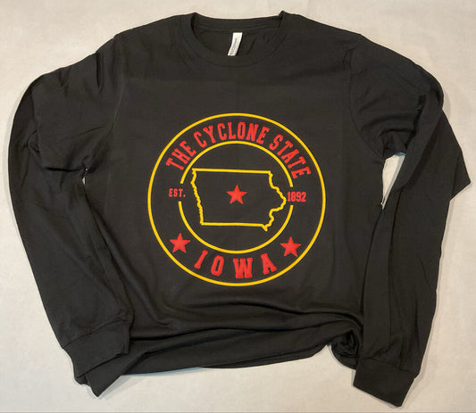 The Cyclone State Puff Long Sleeve T-shirt 2X