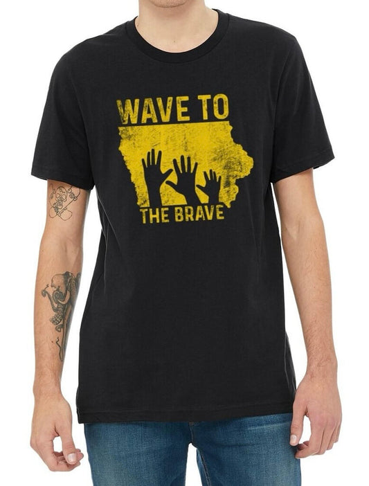 Wave to the Brave tshirt 3X