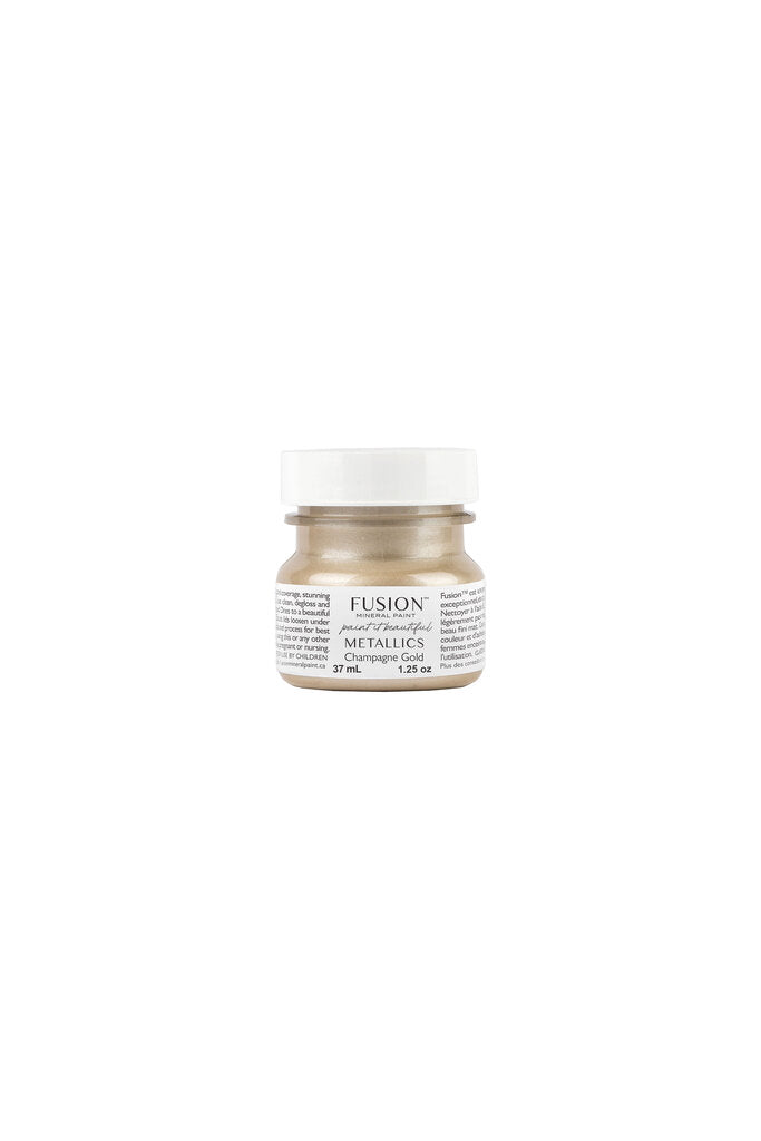 FM Champagne Gold Metallic Paint Sample