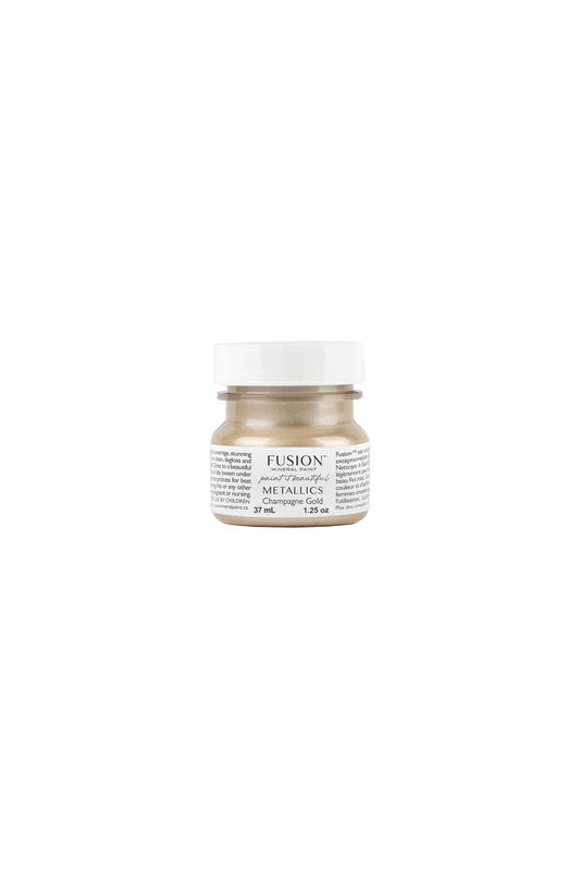 FM Champagne Gold Metallic Paint Sample