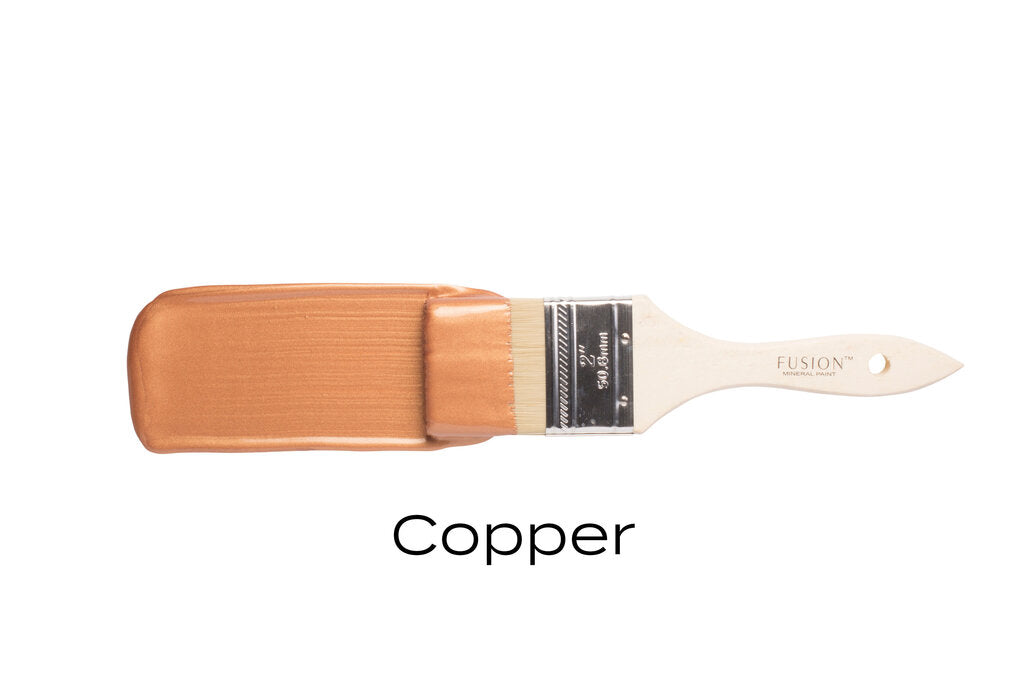 FM Copper Metallic Paint Sample