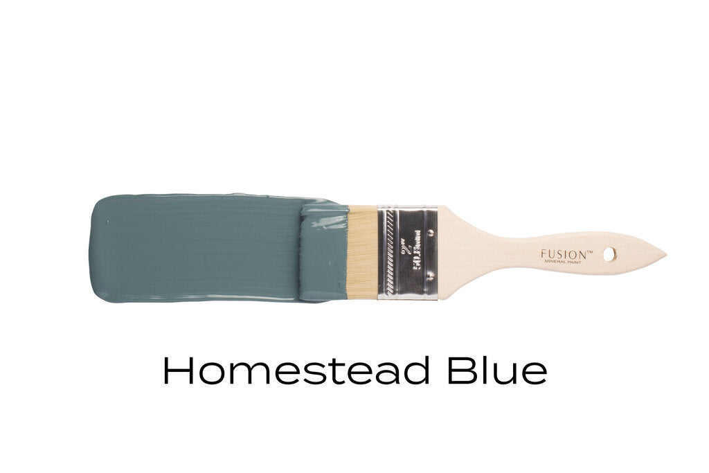FM Homestead Blue Paint Sample
