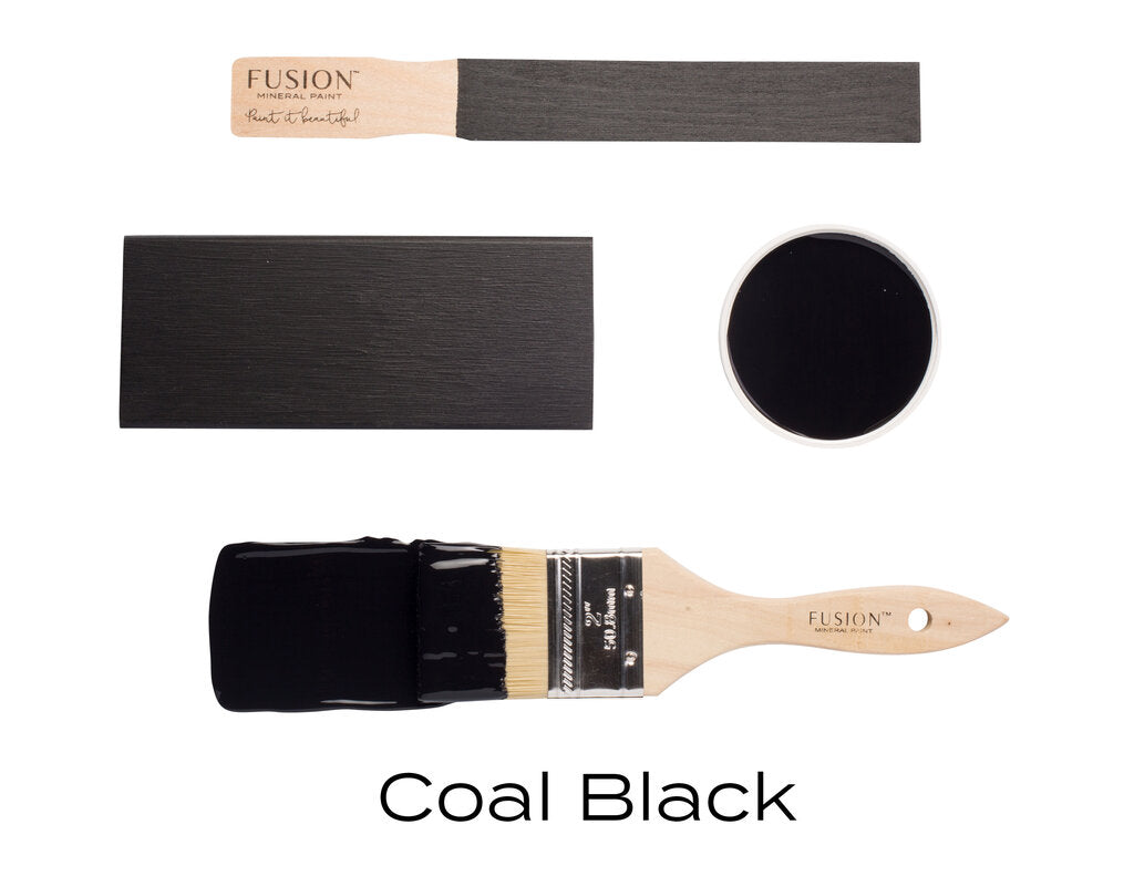 FM Coal Black Paint Sample