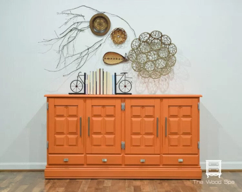 FM Tuscan Orange Paint Sample