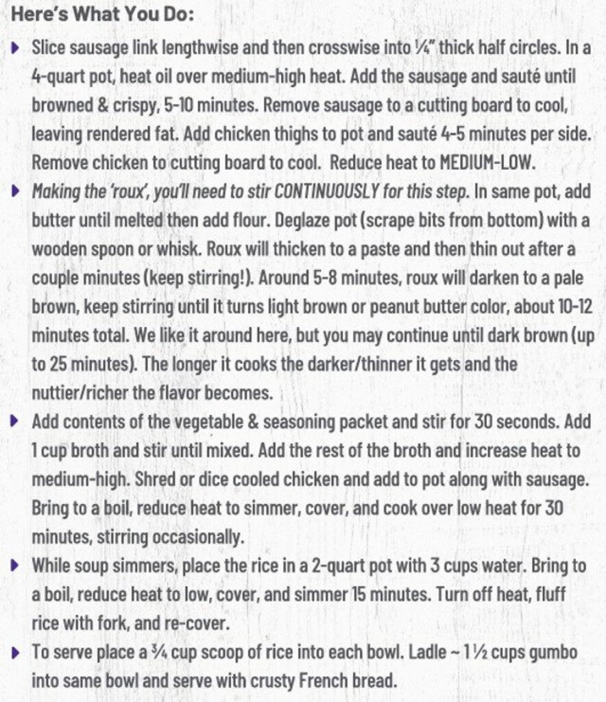 Gumbo Soup