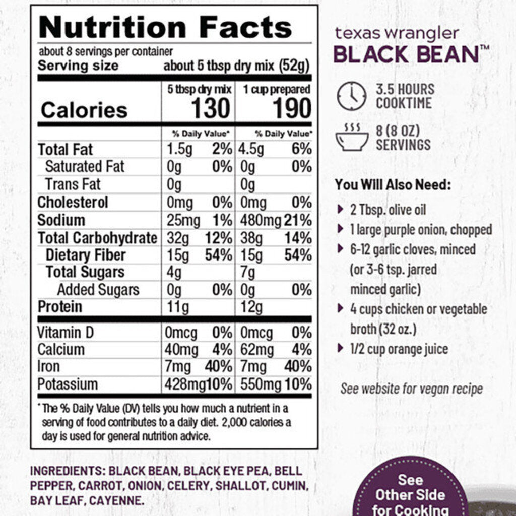Black Bean Soup Mix