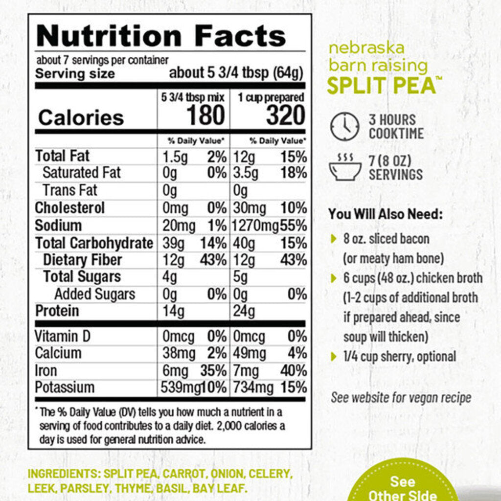 Split Pea Soup Mix