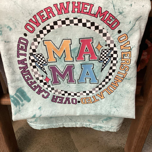 Overstimulated MAMA t-shirt Large