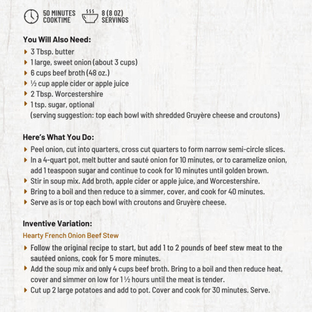 French Onion Soup Mix