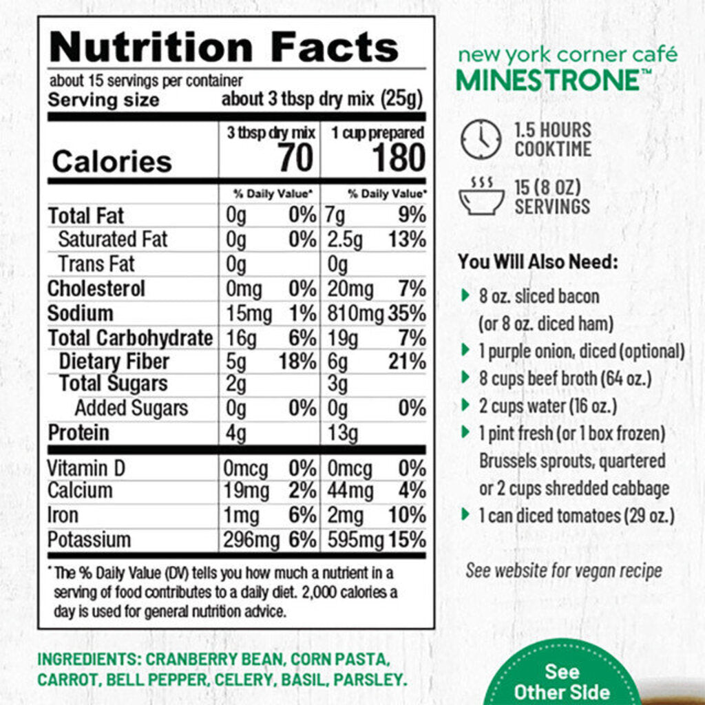 Minestrone Soup Mix