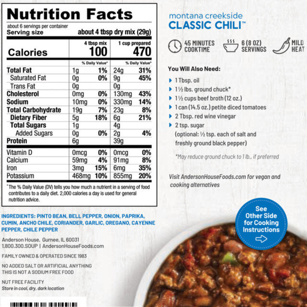 Classic Chili Soup Mix