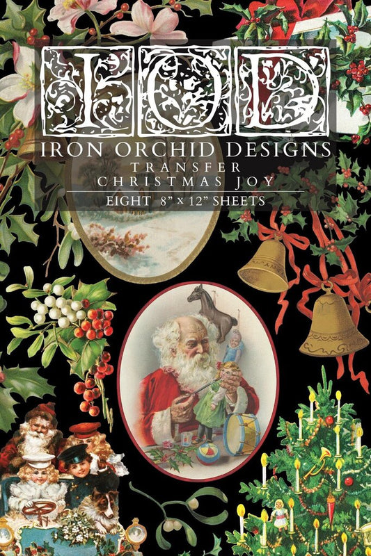IOD Christmas Joy Transfer