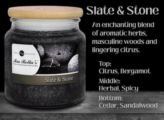 Slate & Stone Candle