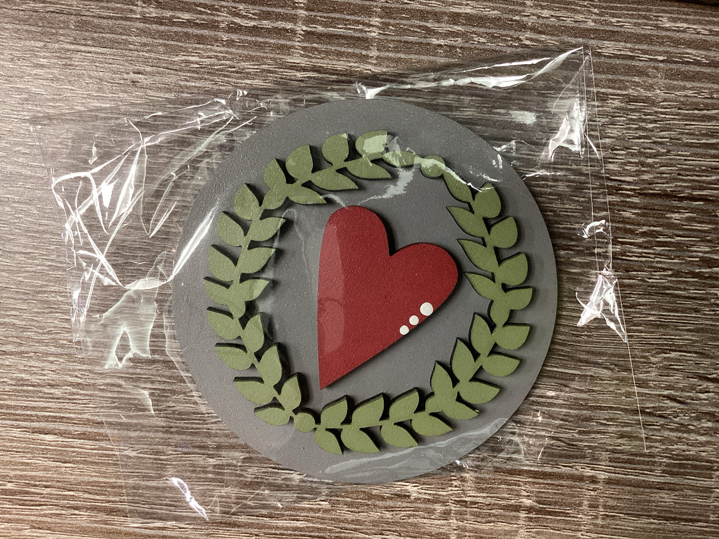 Round Wreath Heart