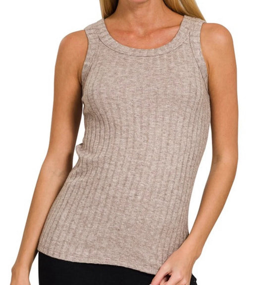 Mahogany Scoop Neck Tank M