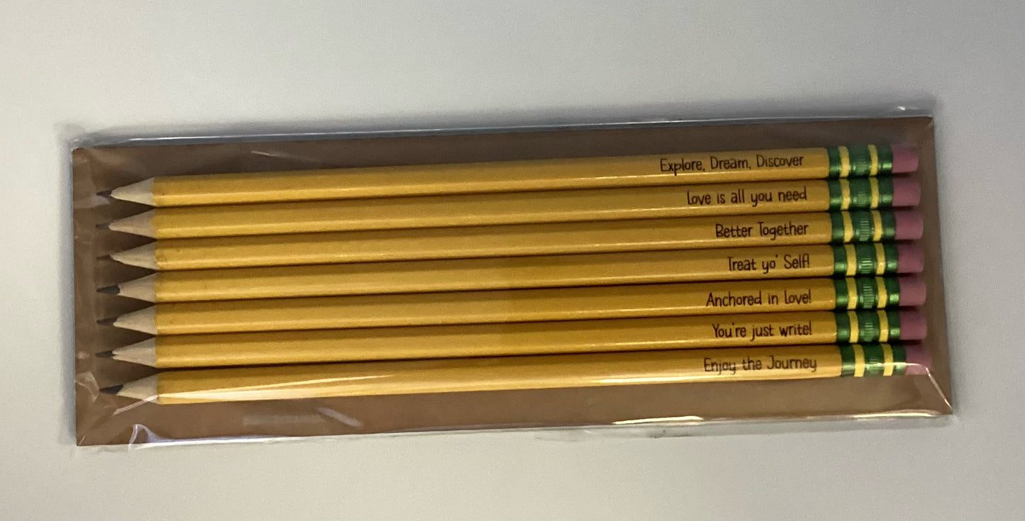 Pencil Pack - Explore, Dream, Discover