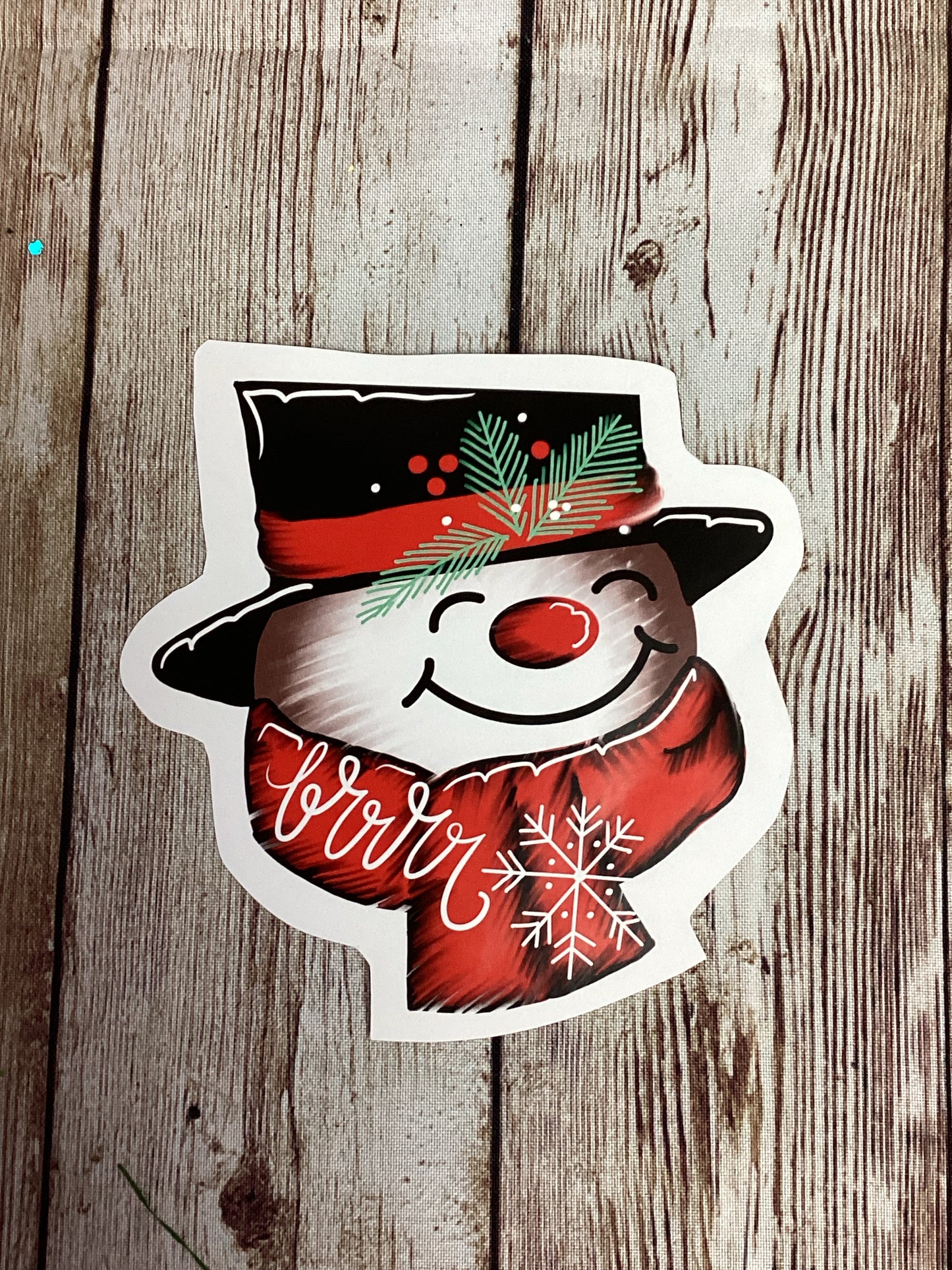 Snowman Sticker