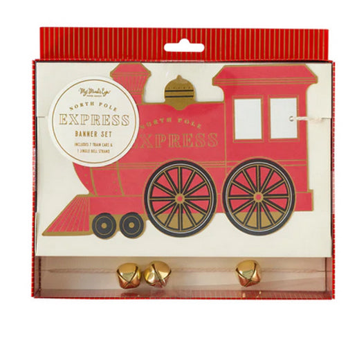 Polar Express Train and Bell Banner Set