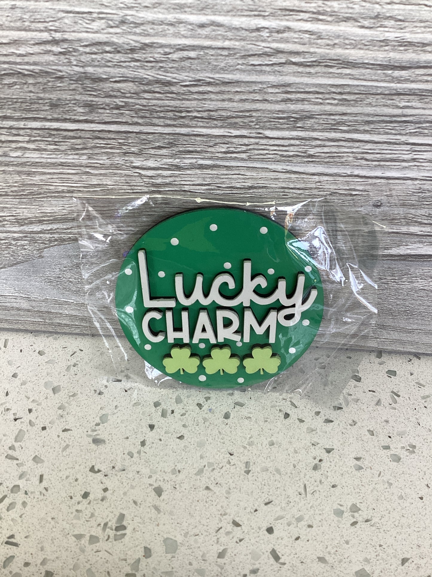 Round Lucky Charm