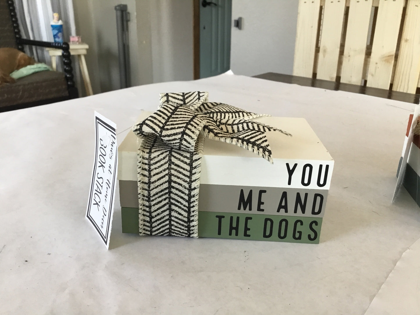 You Me & The Dogs book stack